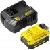 Stanley SFMCB14M1 FatMax Štartovacia sada V20 4,0Ah (1 batérie + nabíjačka)