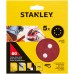 Stanley STA32027-XJ Brúsne papiere pre excentrickú brúsku 125mm, P60, 5ks