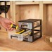 Stanley STST40710-1 Essential Zásuvkový organizér malý – 3 zásuvky