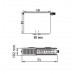 Kermi panelový radiátor Plan - V 22 300/400 PTV220300401R1K