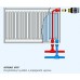 KORAD panelový radiátor typ 33VK 600 x 800