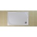 RONAL WMA Marblemate obdĺžniková sprchová vanička, 90x120x3, 0cm, čierna WMA90120154