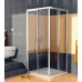 RONAL WMQ Marblemate štvorcová sprchová vanička, 90x90x3, 0 cm, biela WMQ090004