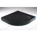 RONAL WMR Marblemate štvrťkruhová vanička, 80x80cm, R 55, čierna WMR550800154
