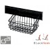 Závesný systém G21 BlackHook small basket 30 x 22 x 23 cm 635017