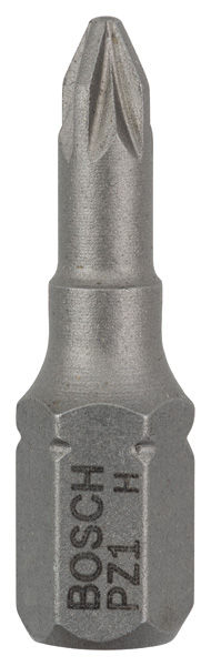 BOSCH Skrutkovací bit Extra Hard PZ 1, 25 mm 2607001556