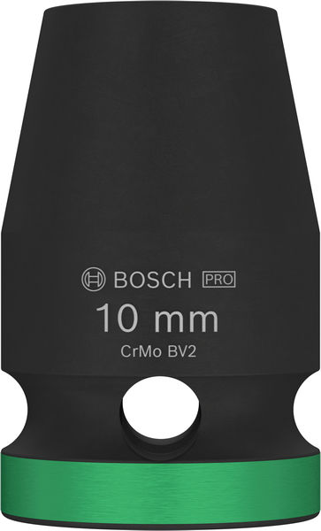BOSCH Nástrčný kľúč PRO Impact Socket, 1/2", 10 mm, štandardný 2608003043