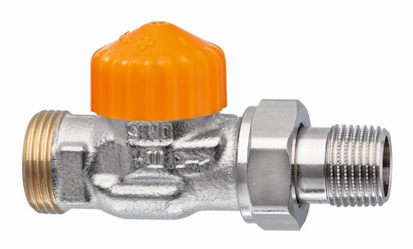 HEIMEIER Eclipse 1/2&quot;(DN 15) termostatický ventil , priamy s vonkajším závitom 3936-02.000