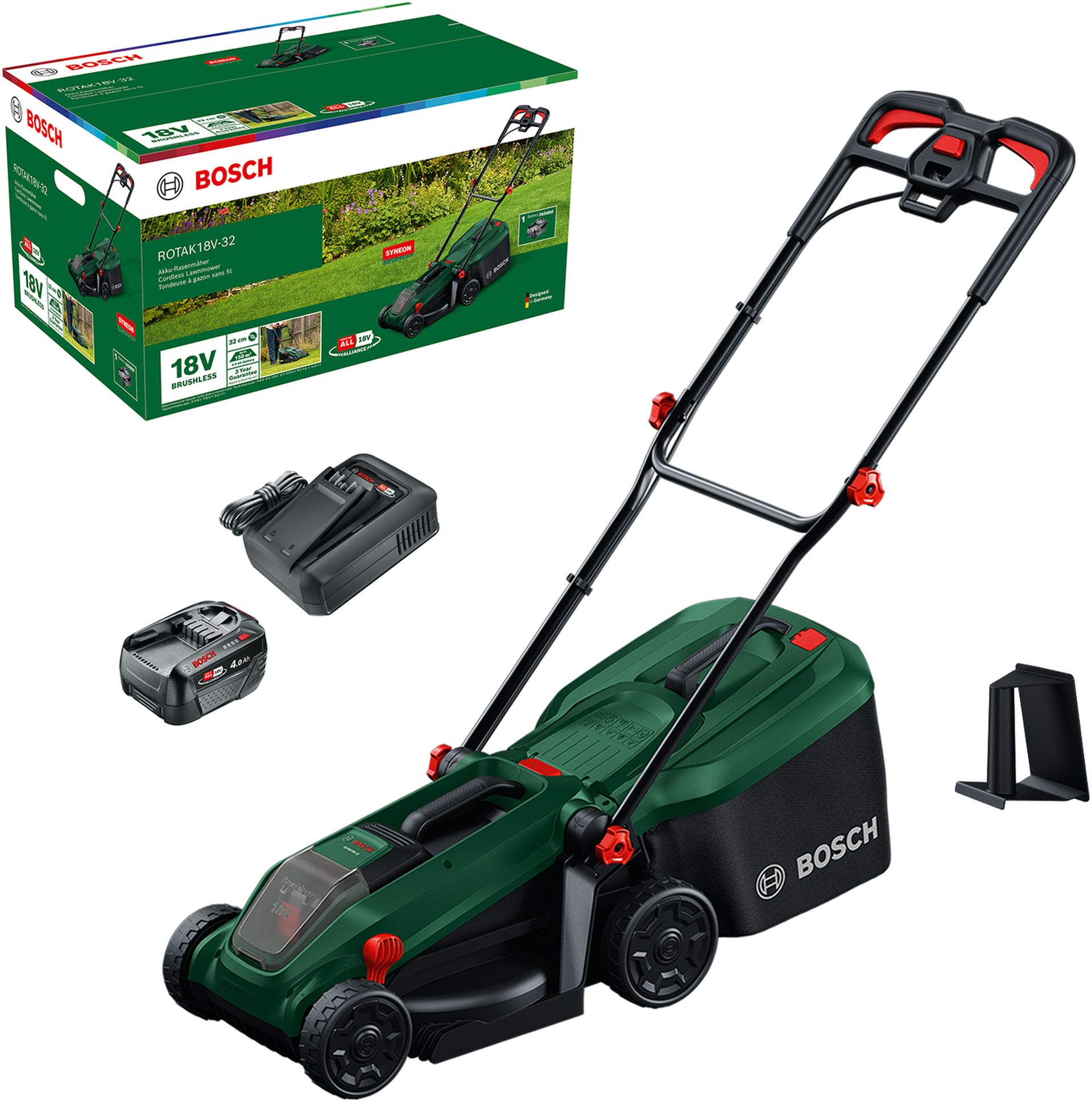 BOSCH ROTAK18V-32 Akumulátorová kosačka na trávu 06008B9P00