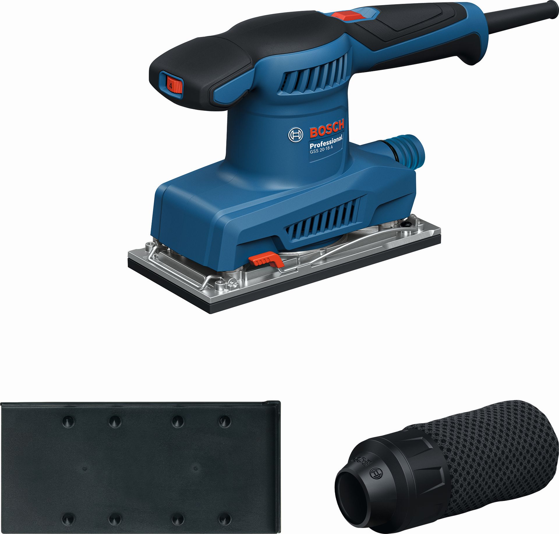 BOSCH GSS 20-18 A PROFESSIONAL Vibračná brúska 0601070101