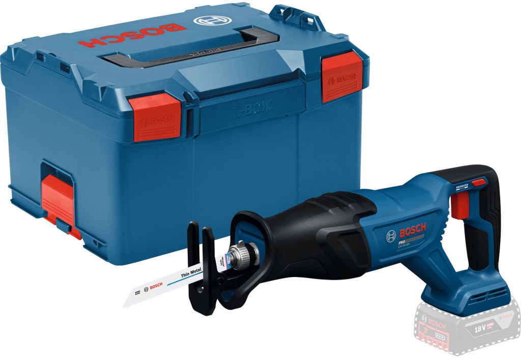 BOSCH GSA18V-280 PROFESSIONAL Akumulátorová chvostová píla, bez aku, L-BOXX 06016D1001