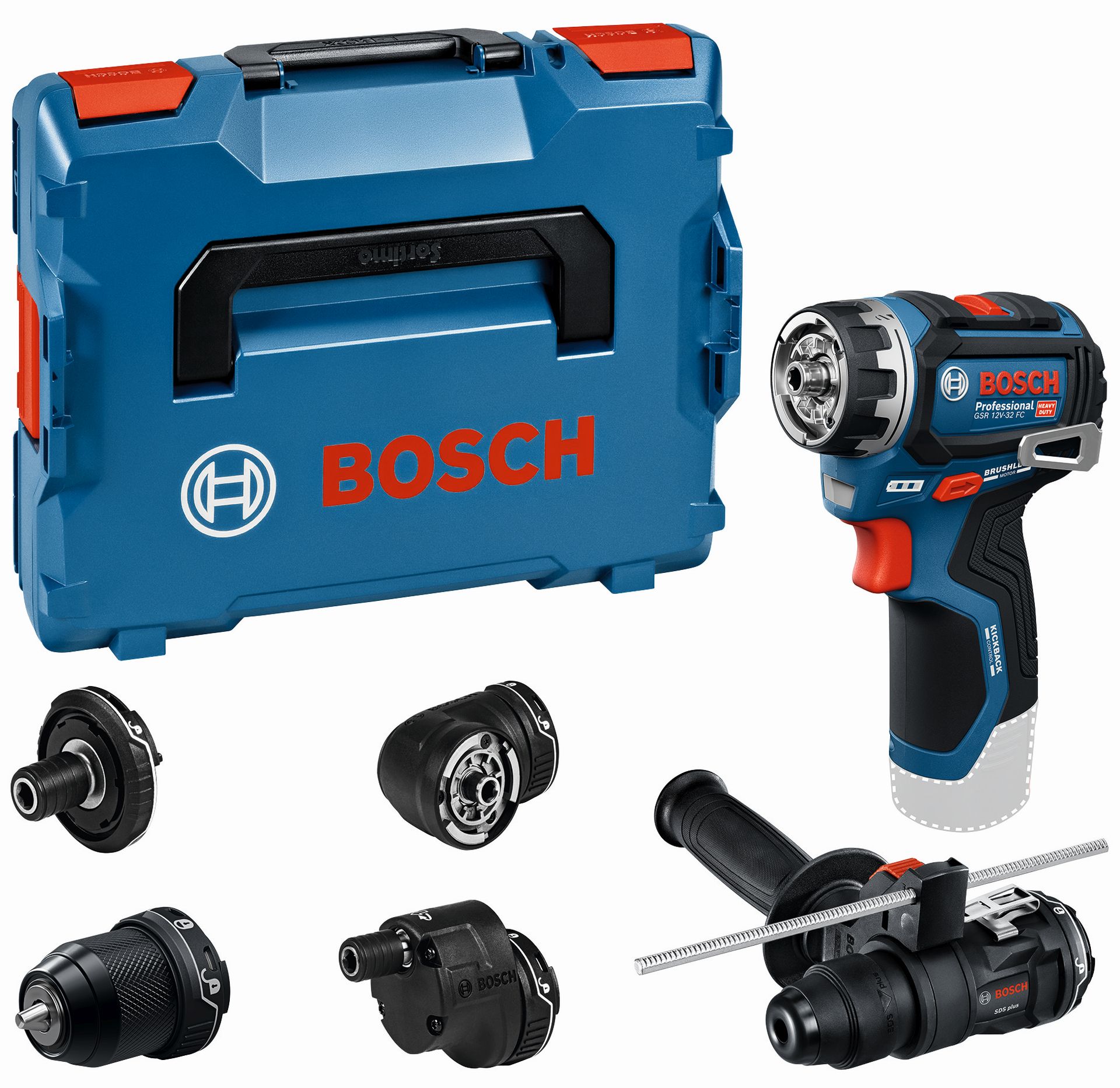 BOSCH GSR 12V-32 FC PROFESSIONAL Skrutkovač, L-Boxx 06019N7102