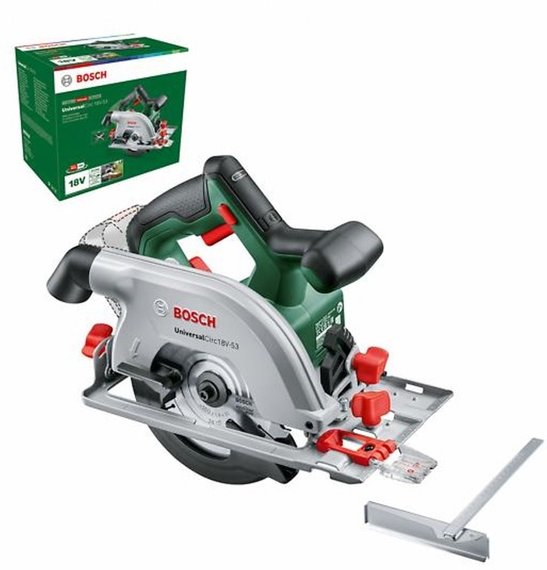 BOSCH UniversalCirc 18V-53 Akumulátorová okružná píla 06033B1400