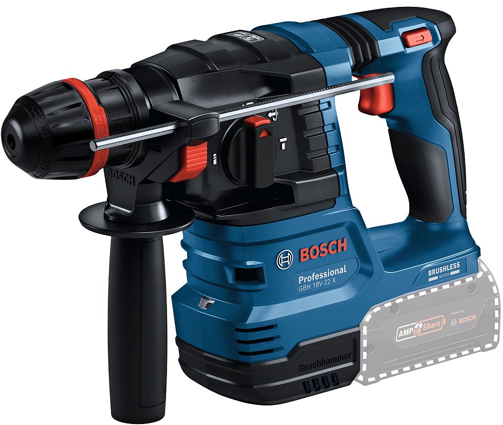BOSCH GBH 18V-22 X PROFESSIONAL Vŕtacie kladivo s ONECHUCK 0611924100