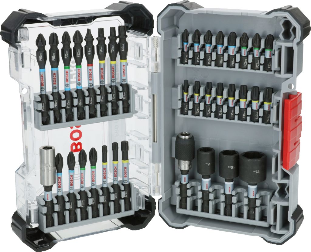BOSCH Sada skrutkovacích bitov PRO Impact, 36 ks 2608521U73