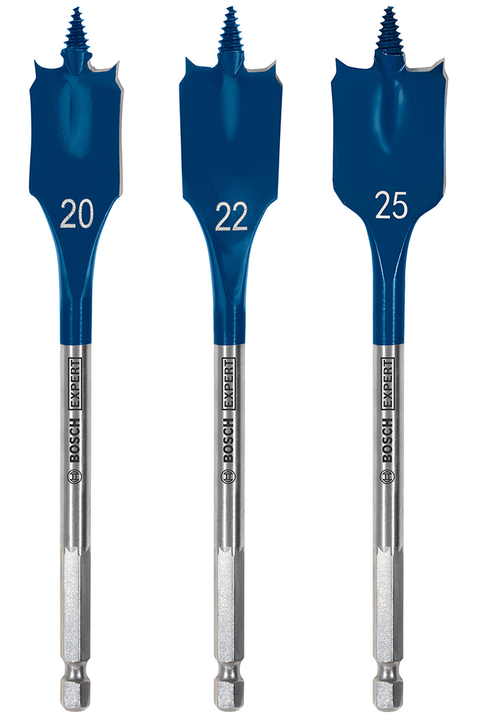 BOSCH Sada frézovacích vrtákov EXPERT Self Cut Speed, 20/22/25 mm, 3 ks 2608900331