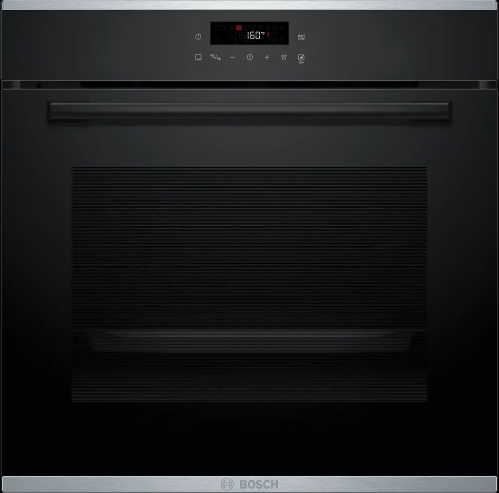 Bosch Serie 4 Vstavaná pečiaci rúra 60 × 60 cm, čierna HBA272BB3