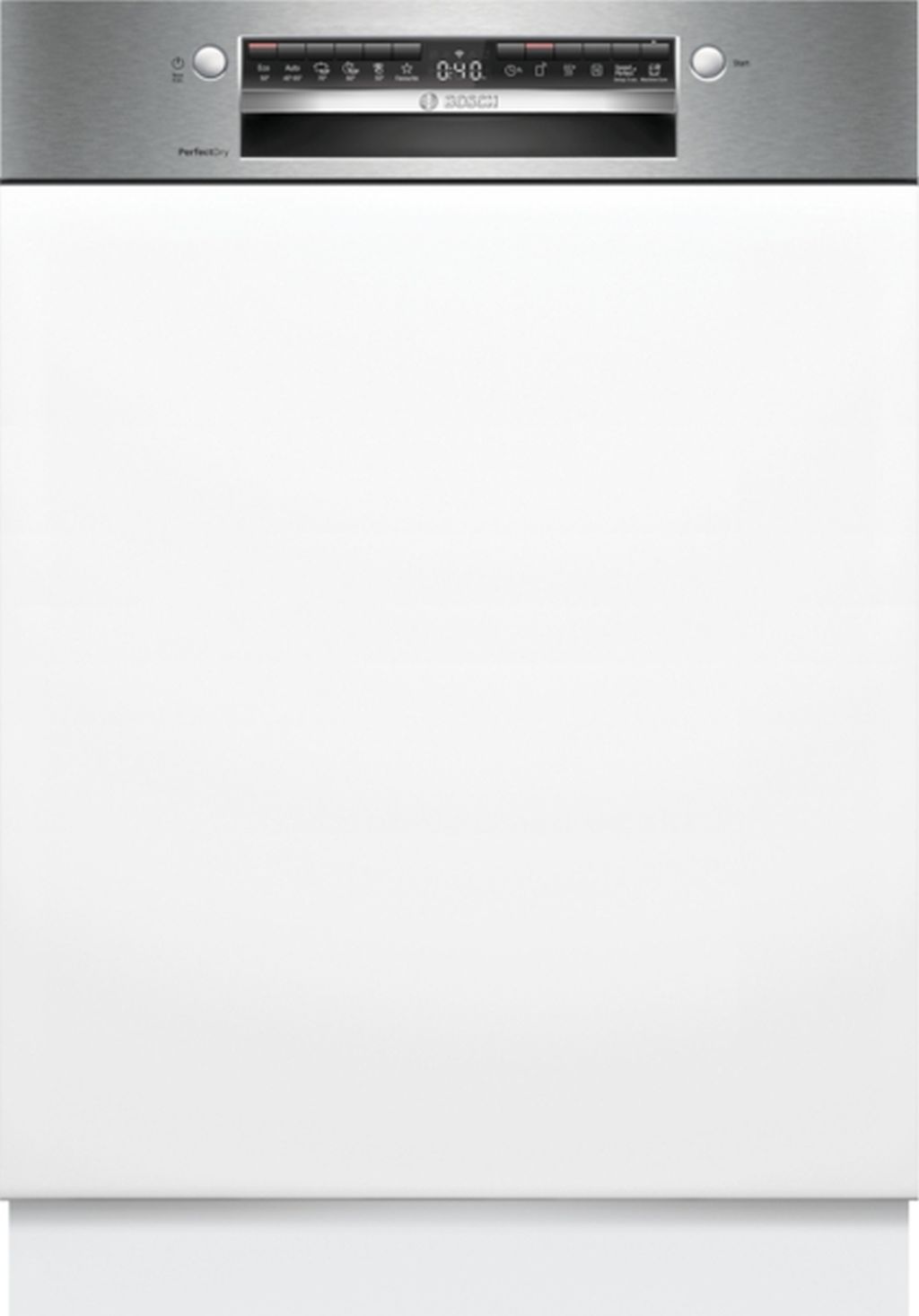Bosch Séria 6 Zabudovateľná umývačka riadu 60 cm Brúsená oceľ SMI6ZCS10E