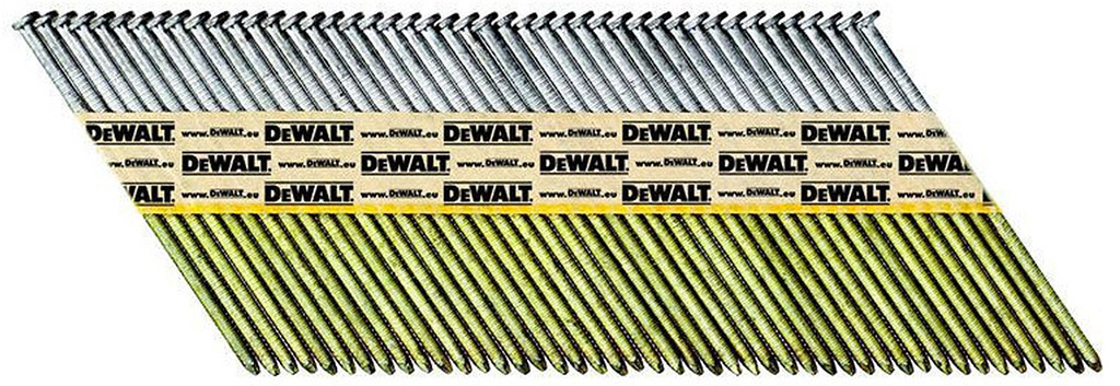 DeWALT DNPT31R75HDZ Konvexné, žiarovo zinkované klince do klincovačky, 75 mm, 1100 ks