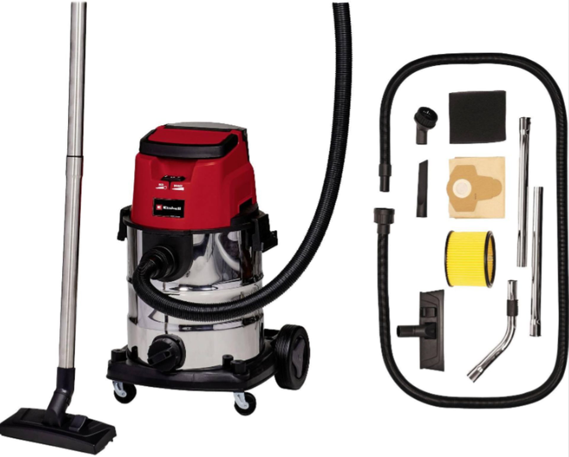 Einhell TE-VC 36/25 Li S-Solo Power X-Change vysávač na mokré a suché vysávanie 2347170