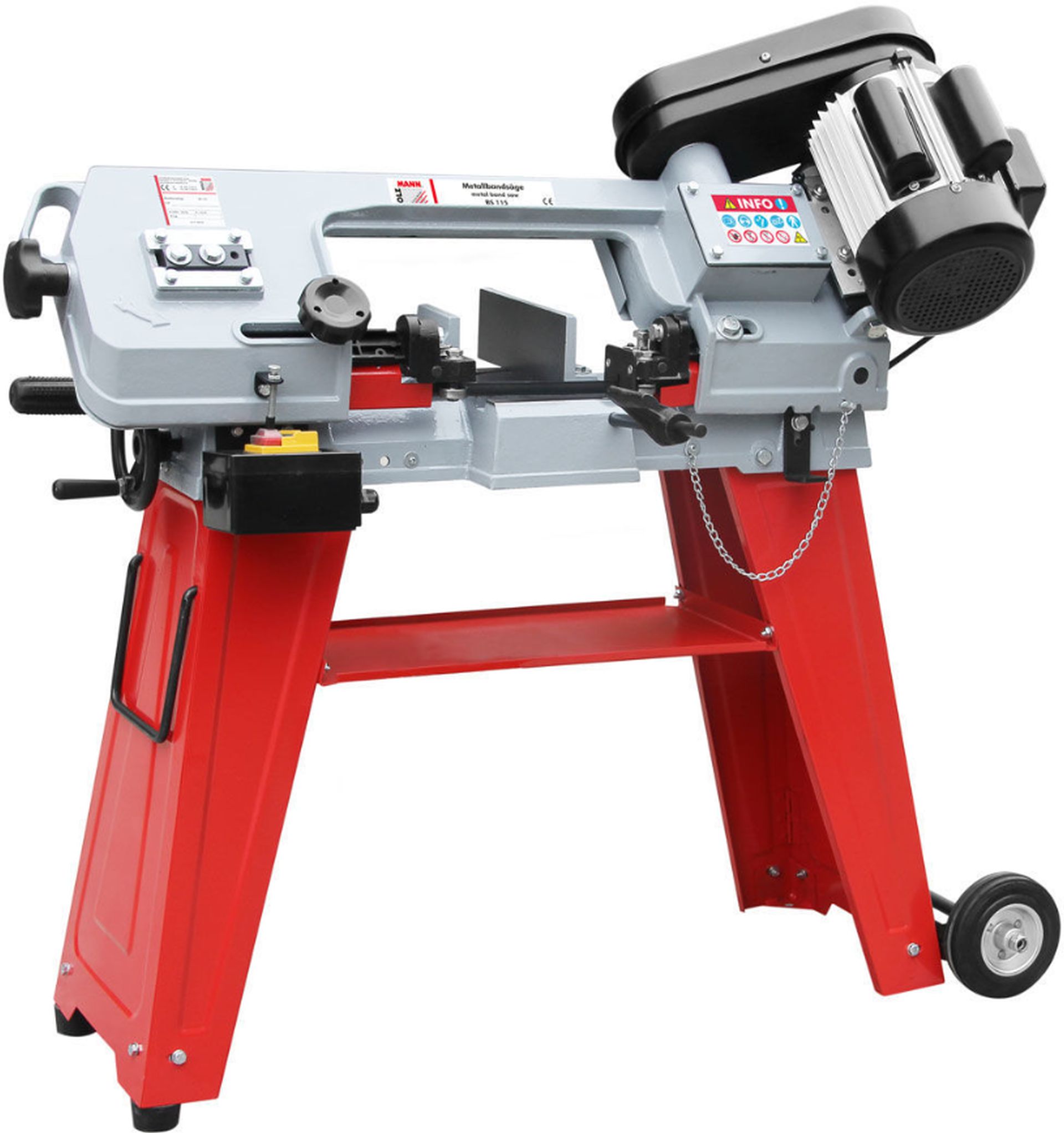 Holzmann Pásová píla na kov (550W) BS115_400V