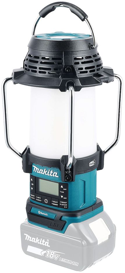 Makita DMR056 Aku rádio s DAB, BlueTooth a LED lampou Li-ion LXT 14,4/18V Z