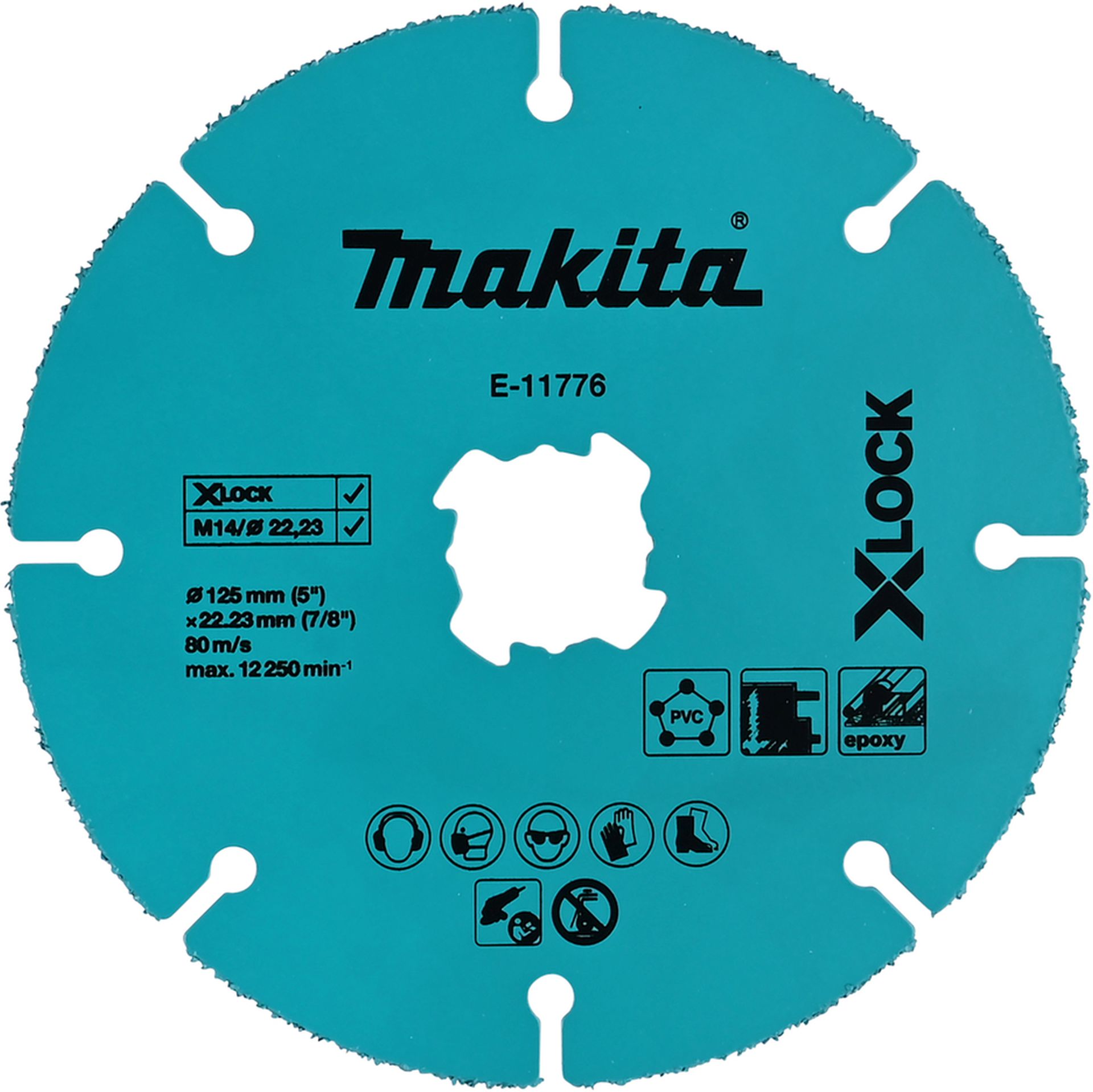 Makita E-11776 rezný kotúč TCT X-LOCK 125mm