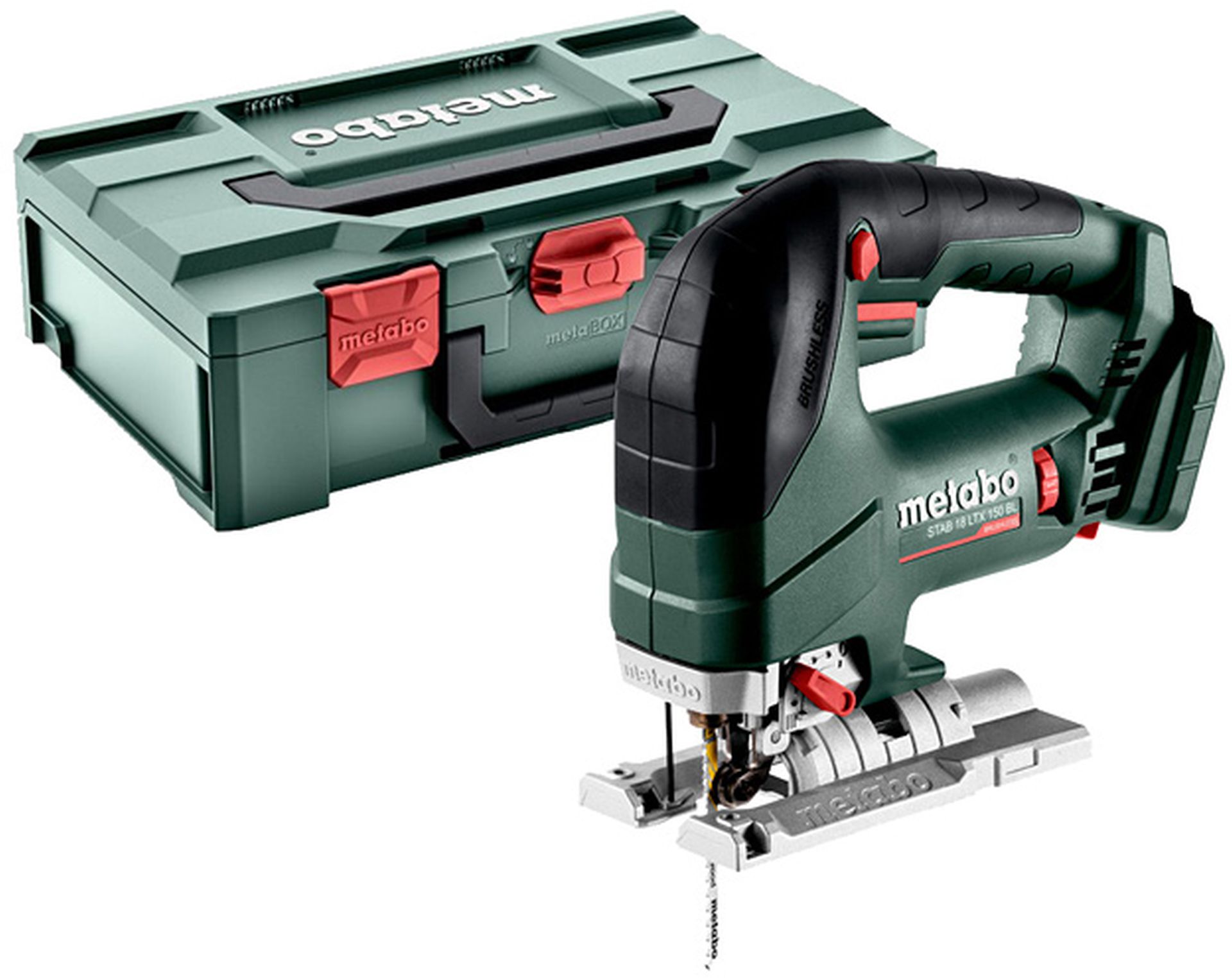 Metabo STAB 18 LTX 150 BL Aku priamočiara píla (18V/bez aku) MetaBox 601503840
