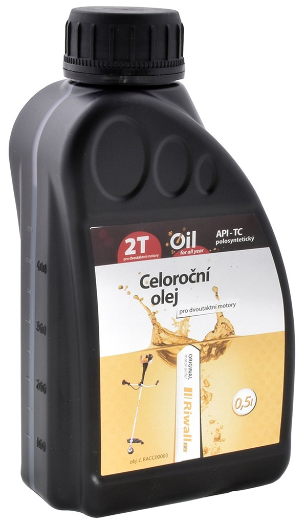 Riwall PRO Olej całoroczny Riwall do silników 2-suwowych (0,5 l) RACC00003