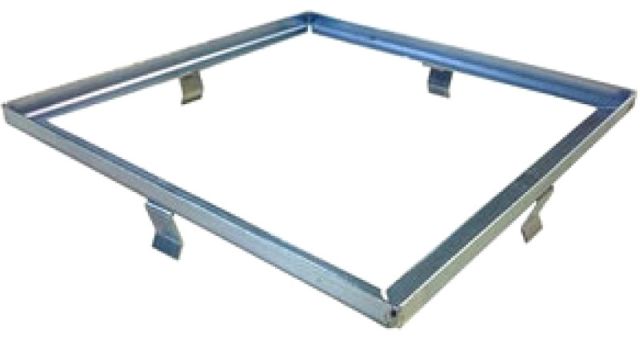 ACO Self Rámček pre liatinový rošt 250 x 250 mm, pozinkovaný 36901