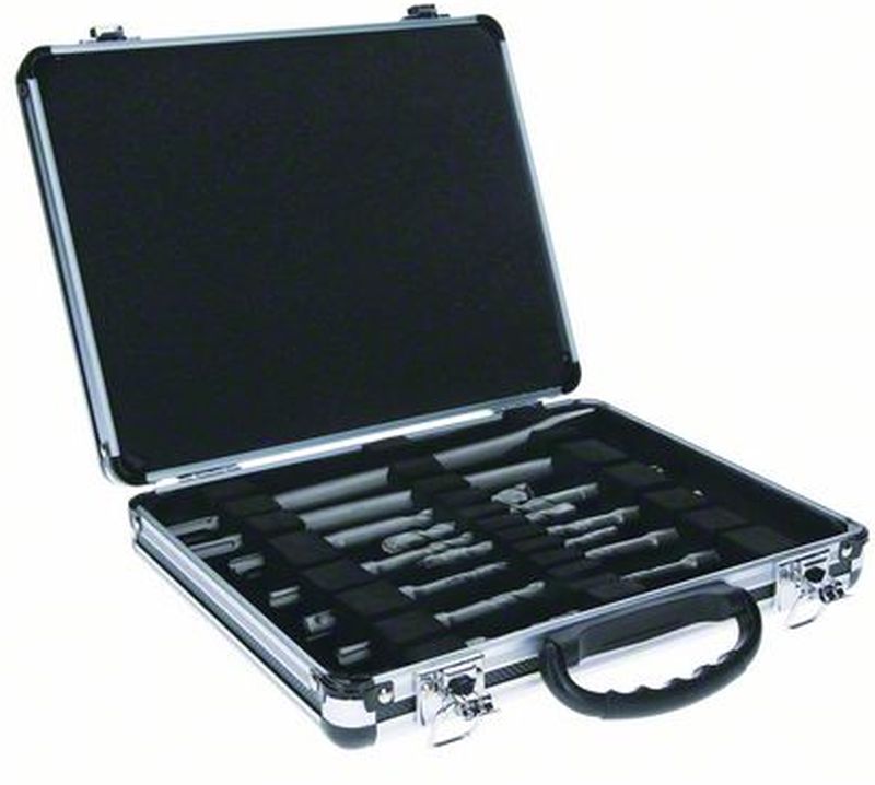 BOSCH 11dielna sada SDS-plus špicatého a plochého sekáča a vrtákov SDS plus-3 2608579916