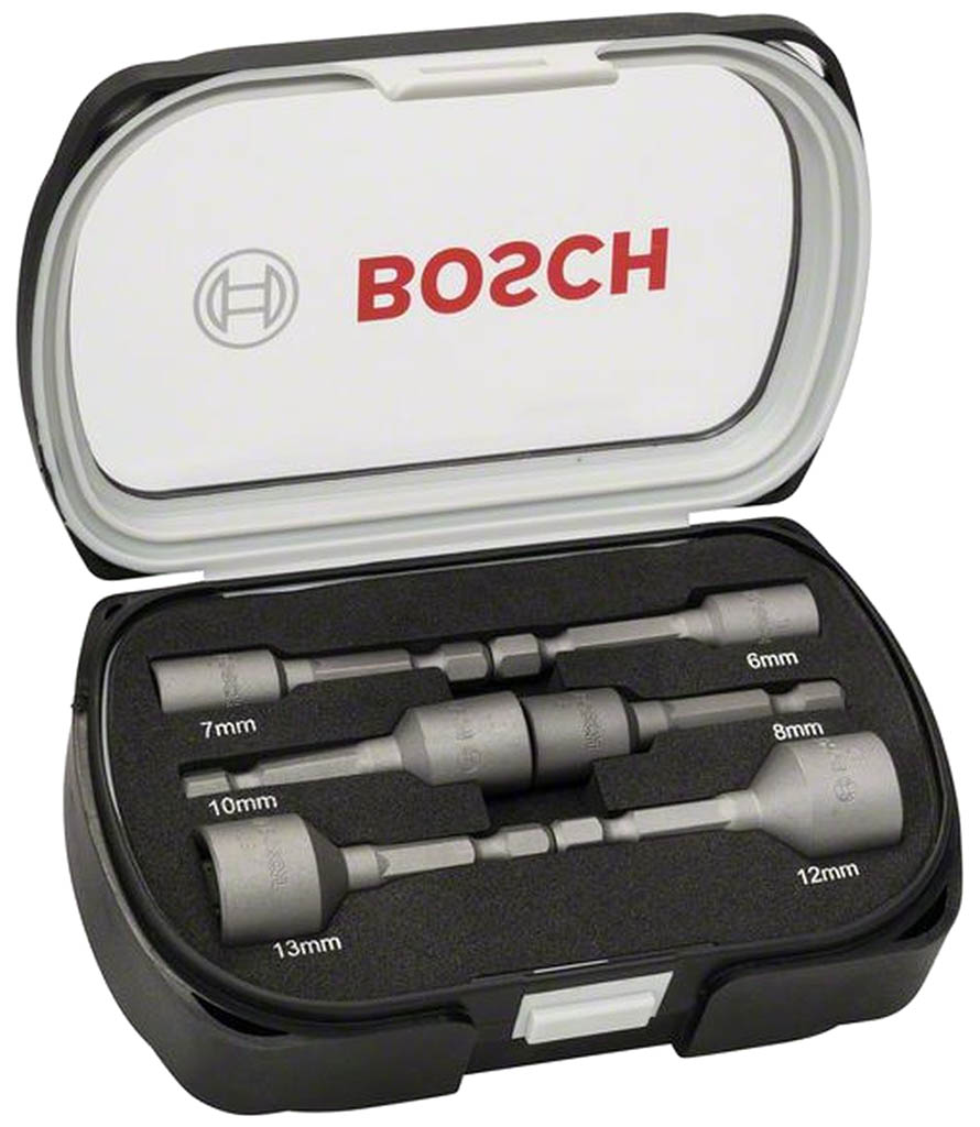 BOSCH 6-dielna sada nástrčných kľúčov 1/4&quot; 2608551079