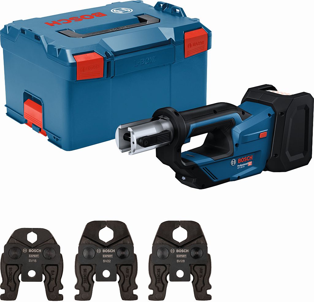 BOSCH GPT 18V-19 PROFESSIONAL Akumulátorové lisovacie náradie 06019M2002