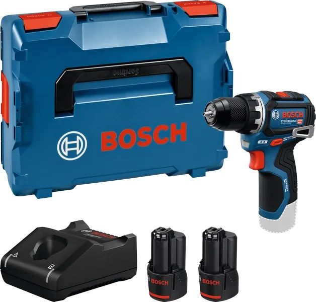 BOSCH GSR 12V-32 PROFESSIONAL Aku vŕtací skrutkovač, 2× 3,0 Ah, L-BOXX 06019N7007