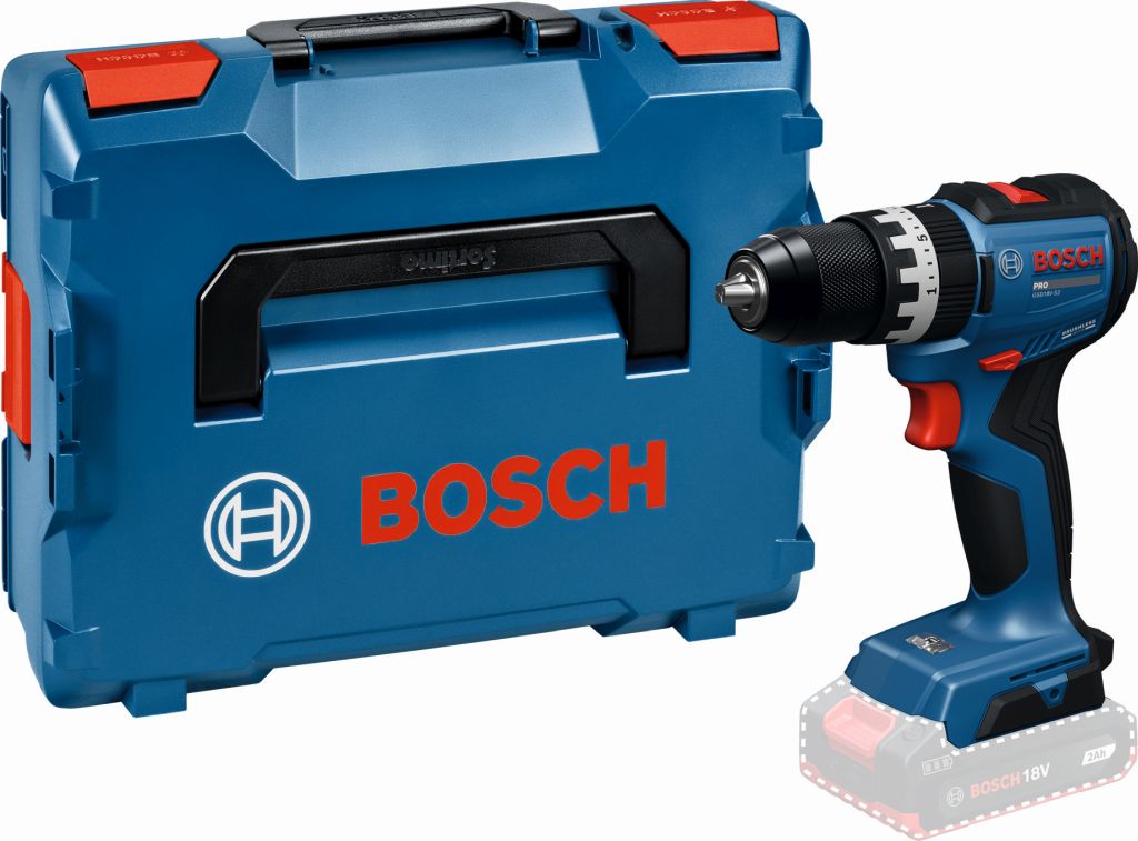 BOSCH GSB18V-52 PROFESSIONAL Aku příklepový uťahovač. bez aku, L-BOXX 06019S0121