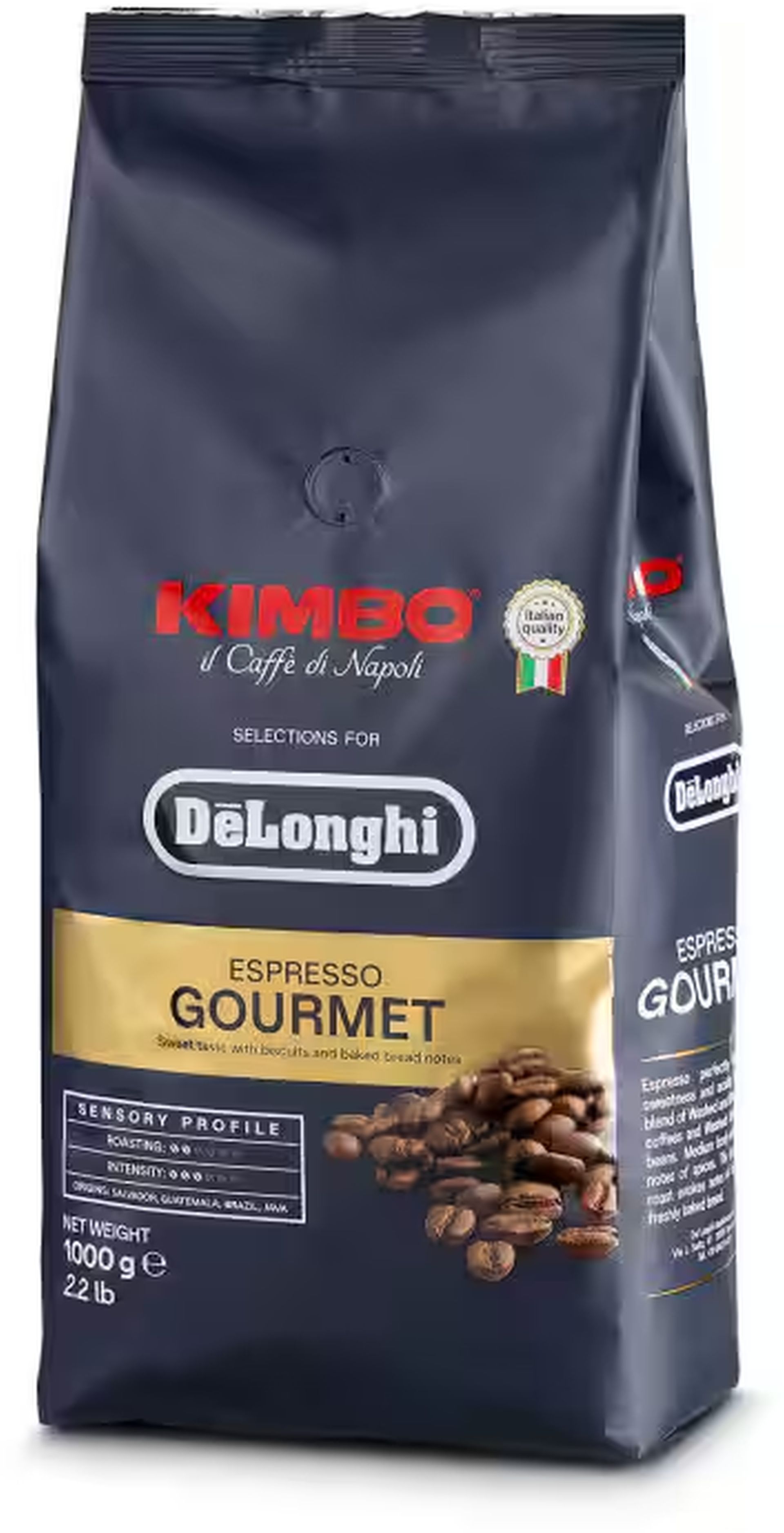 DeLonghi Zrnková káva Kimbo for Gourmet DLSC609