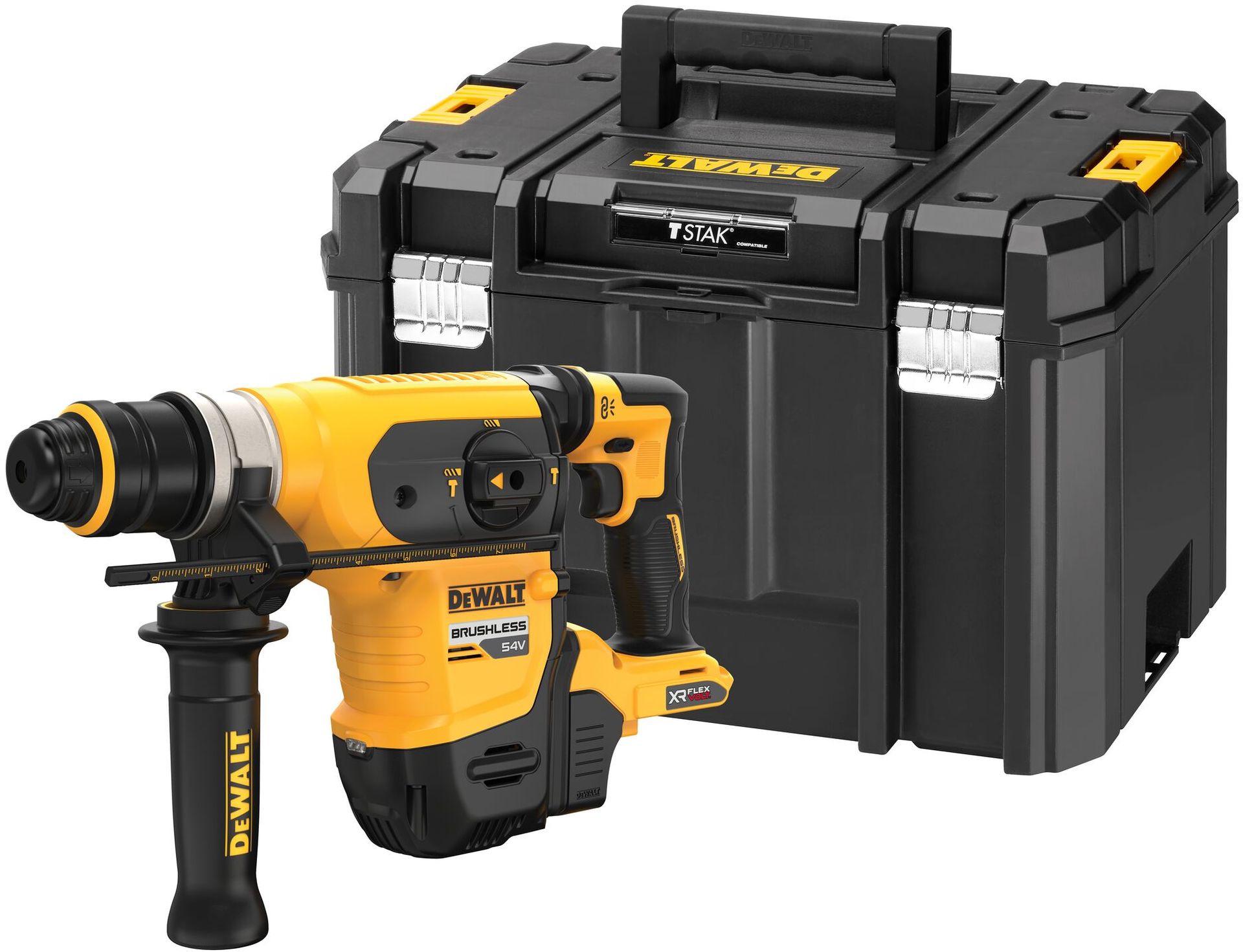 DeWALT DCH416NT Aku kombinované kladivo SDS-Plus XR (4,5J/54V/bez aku a nabíječky/Tstak)