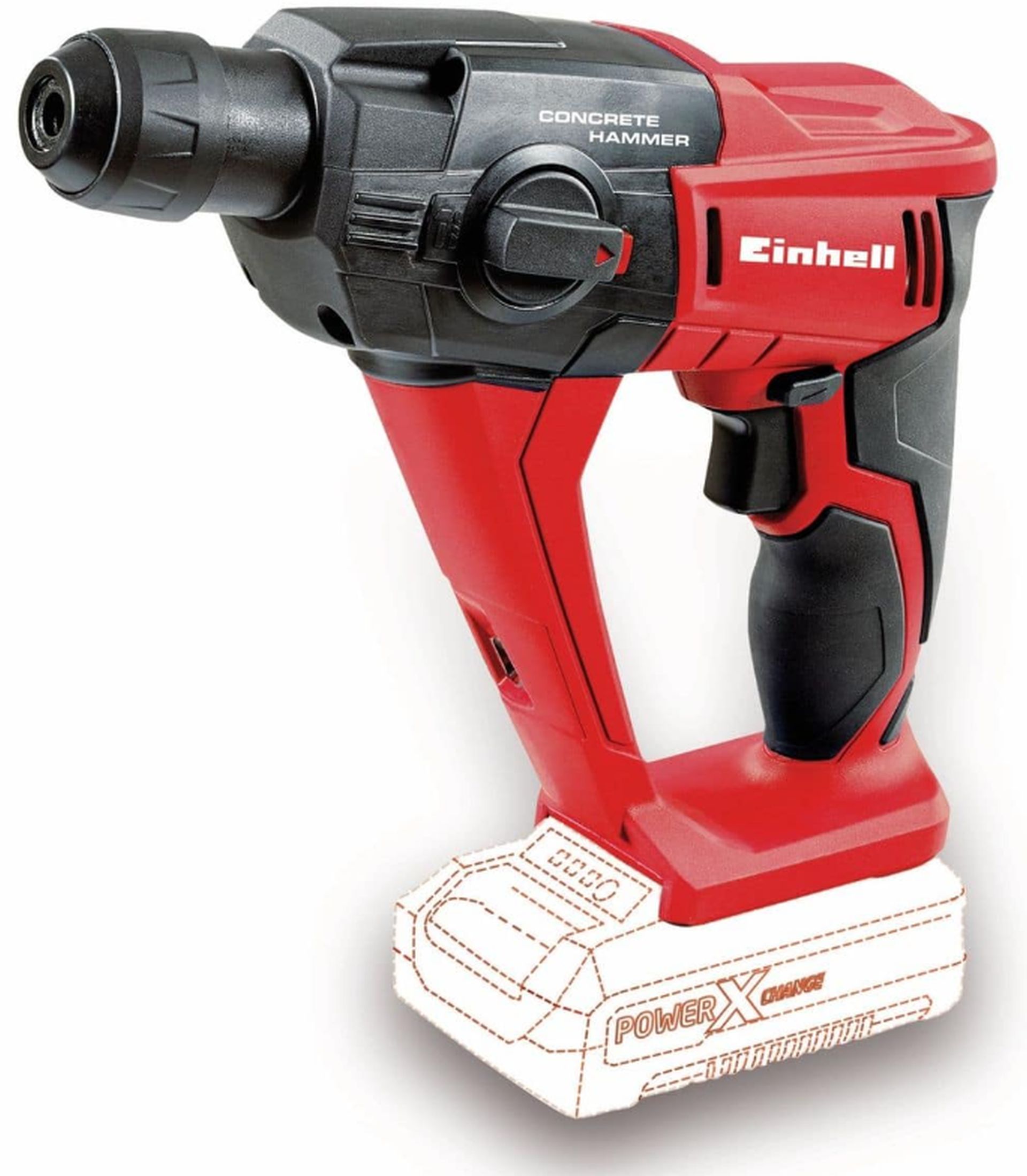Einhell TE-HD 18 Li-Solo Aku vŕtacie kladivo (1,2J/18V/bez aku) 4513812