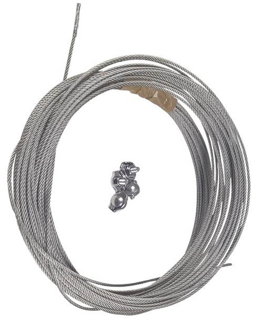 Grundfos Zostava lanka z nerez ocele 30m (pr. 2mm) + 4x úchytka 91042984
