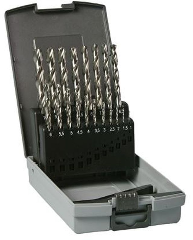 HiKOKI 780460 Sada vrtákov HSS-G din 338 na kov 19 ks
