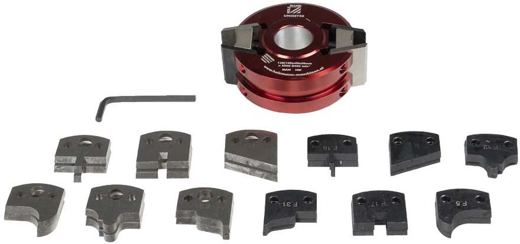 Holzmann Univerzálna frézovacia sada UNISET4