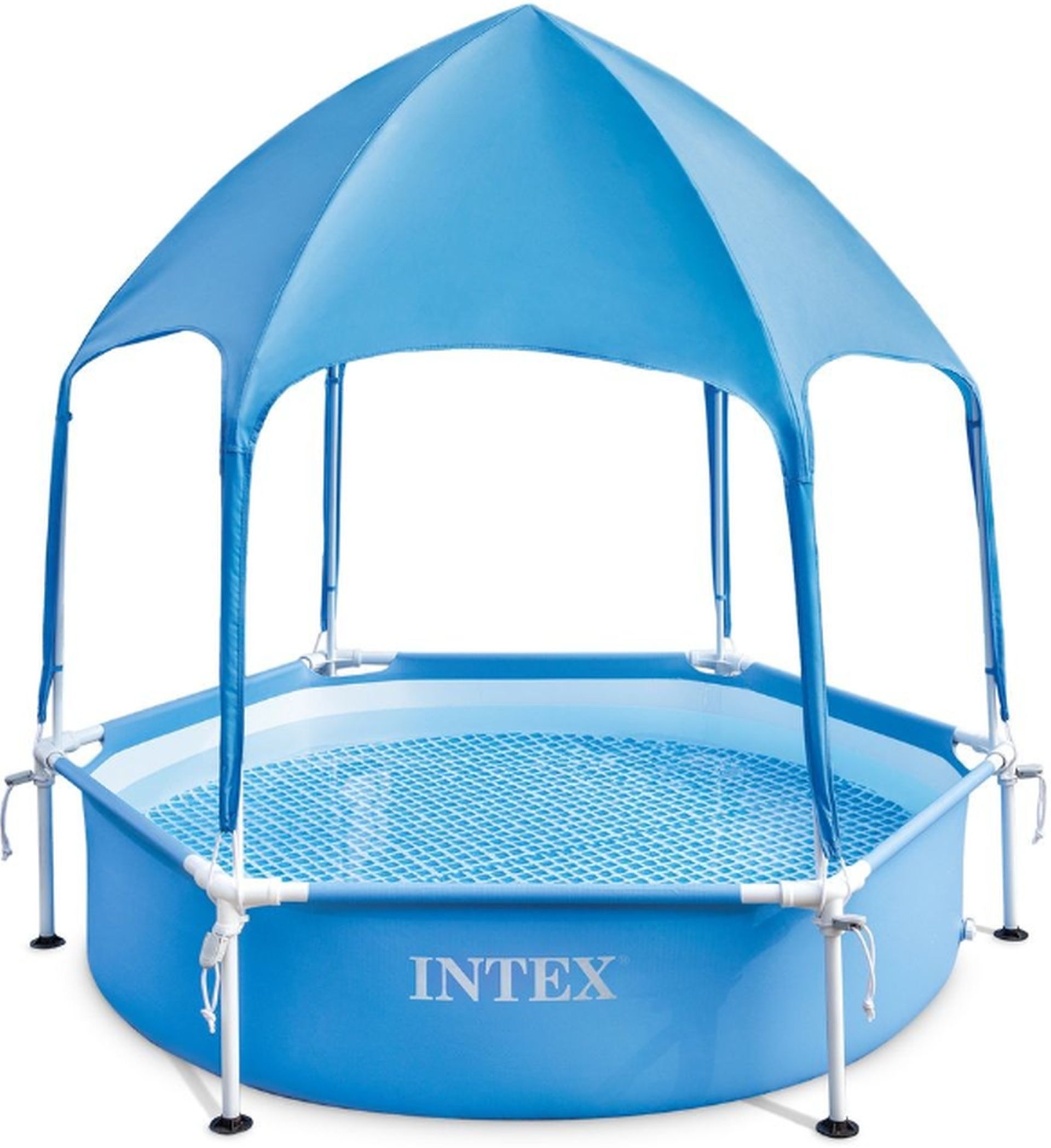 INTEX Bazén s konštrukciou so strieškou Canopy Metal Frame 1,83 x 0,38m 28209NP