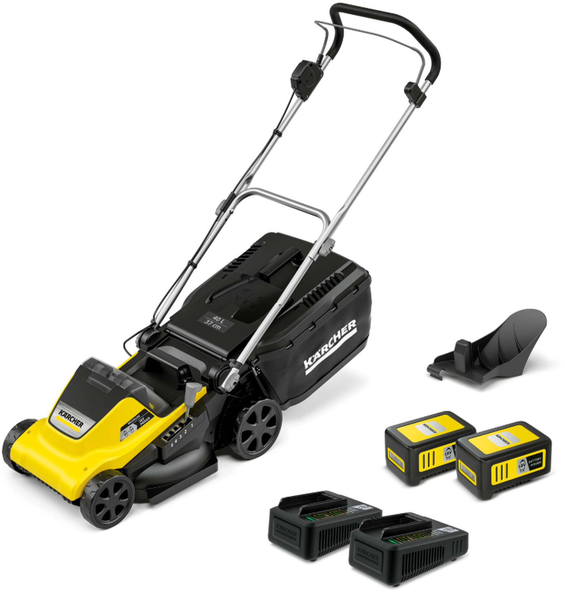 KÄRCHER LMO 4-18 Dual Battery Set Aku kosačka na trávu (37cm/36V/2x5,0Ah) 1.445-421.0