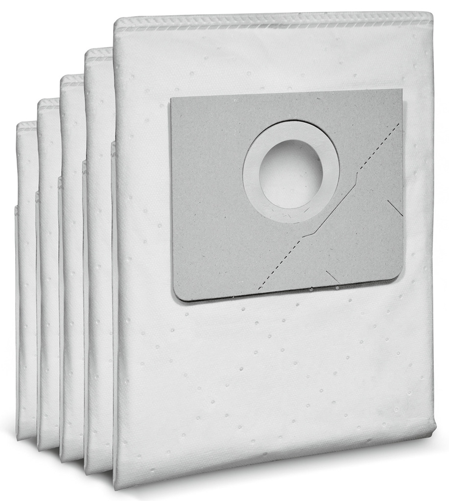 Kärcher Fleecové filtračné vrecká, 5 x , NT 20/1, NT 35/1, NT 38/1 6.907-479.0