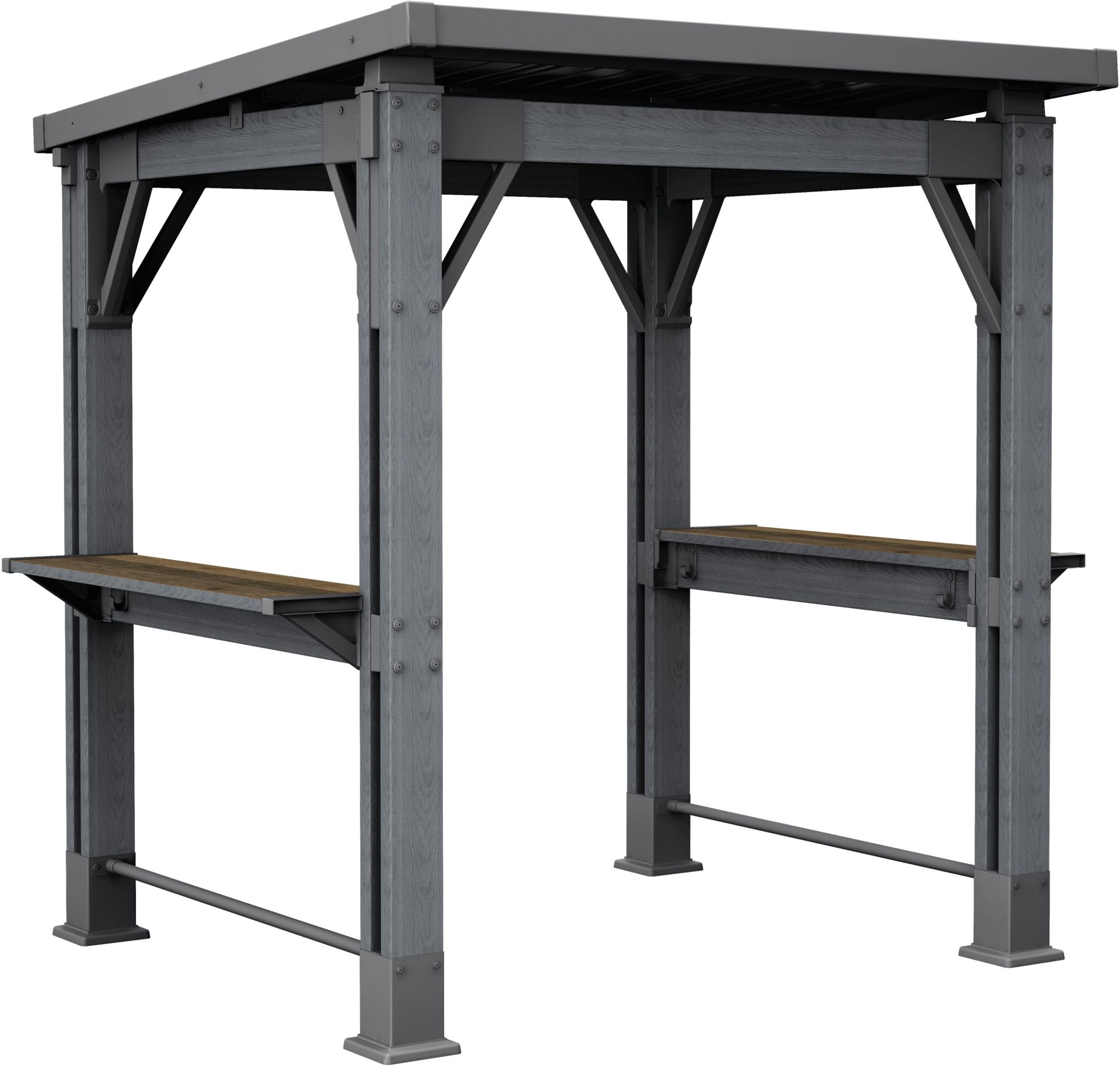KETER GRILL GAZEBO Prístrešok na gril, 247 x 200 x 238 cm, grafit 17213898