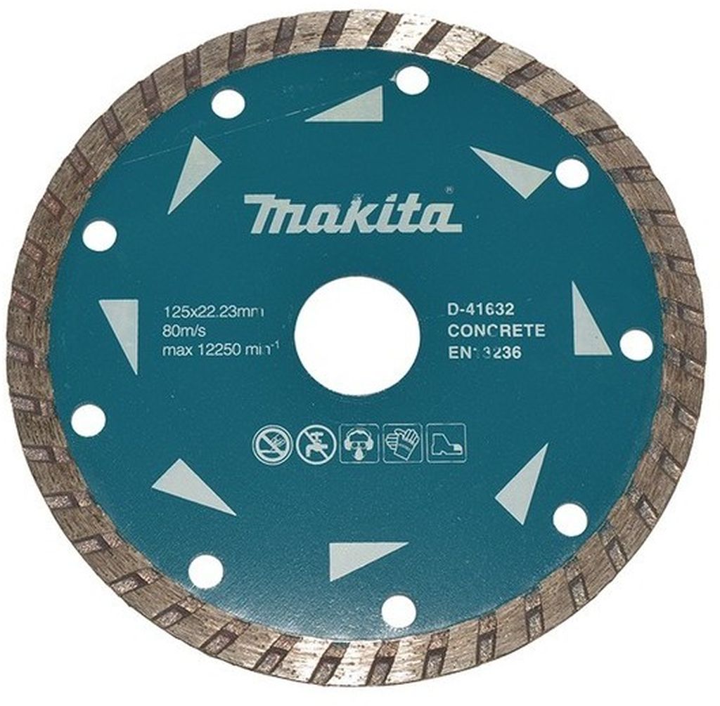 Makita D-41632 turbo diamantový kotúč 125x22,23mm