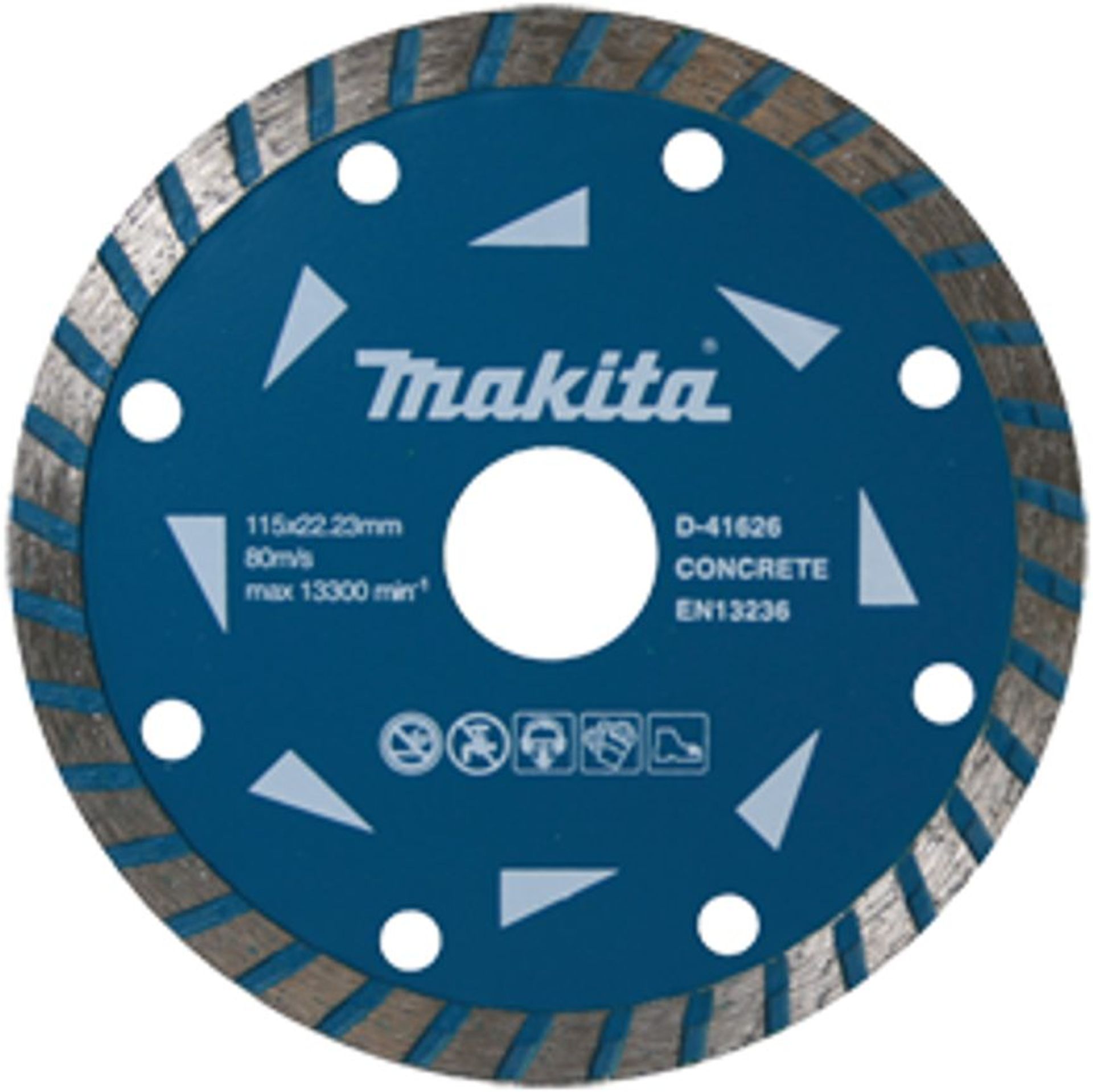 Makita D-41626 Diamantový kotúč turbo, 115 x 22,23 mm