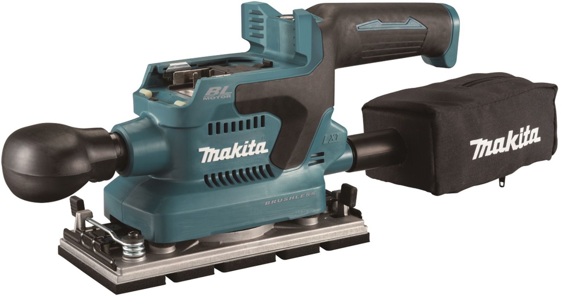 Makita DBO382Z Aku vibračná brúska 93x185mm Li-ion LXT 18V, bez aku Z