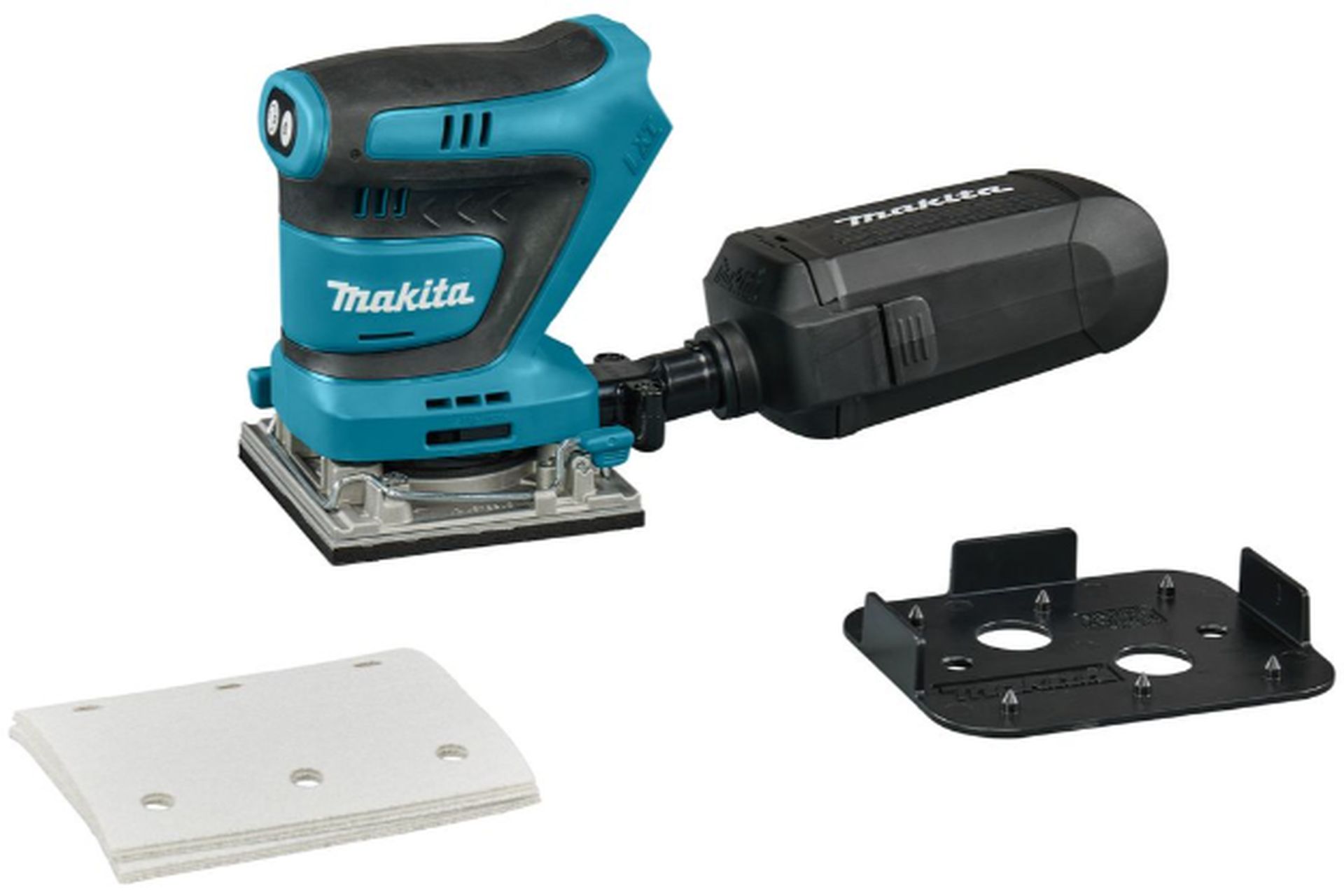 Makita DBO484Z Aku vibračná brúska 18V, 102 x 112 mm, bez aku