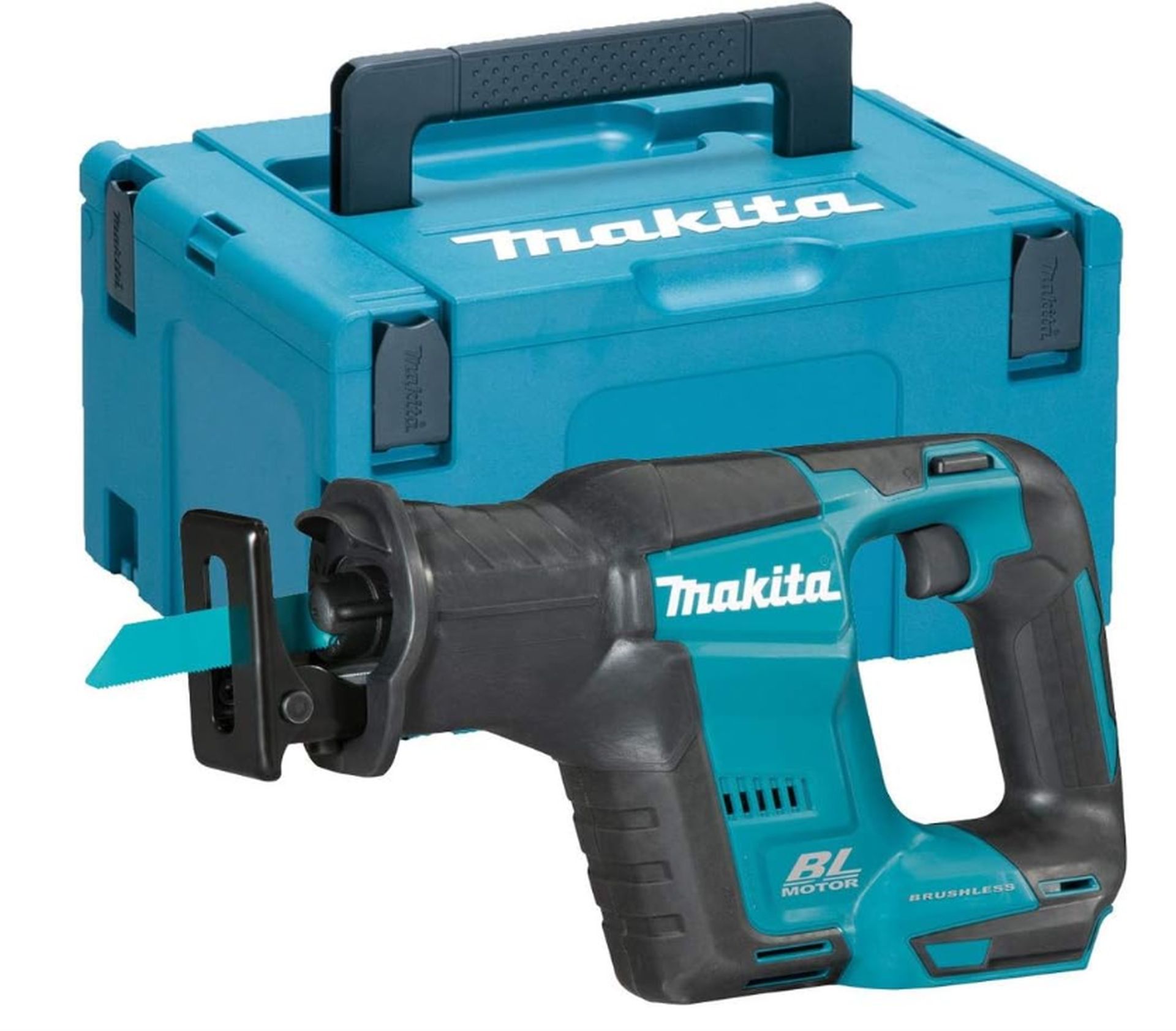 Makita DJR188ZJ Aku píla chvostovka 18V, bez aku, Makpac